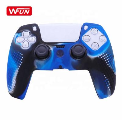 China Amazon Game Accessories Hot Good Quality Shell Protective Silicone Controll Controller PS5 Case For Sony Playstation 5 for sale