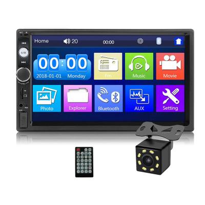 China 2din 7010b Universal HANDS FREE Car MP5 Radio Video Recorder Electronics Include Camera for sale