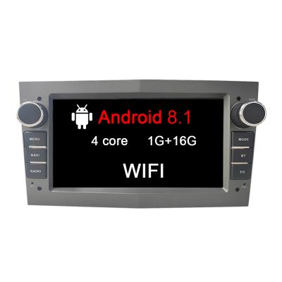 China For Car Gray 2din Android 8.1 Car Radio GPS Navigation For Opel Astra Vectra Antara Zafira Corsa Vivaro Car Multimedia Player for sale