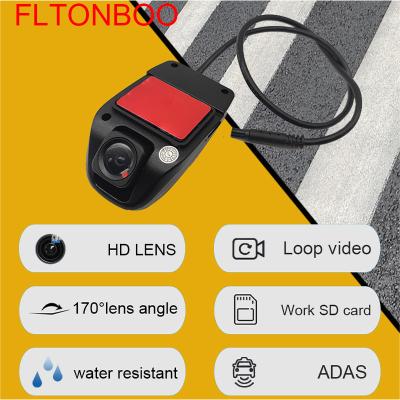 China Waterproof Car Electronics Accessories Car DVR ADAS Front USB Camera Disk With SD Card For Android Gps Player On-Dash Traffic Guide for sale