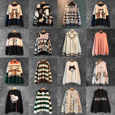 China Wholesale Korean version of striped sweater of fashion winter turtle neck sweater anti-shrink women's sweater for sale