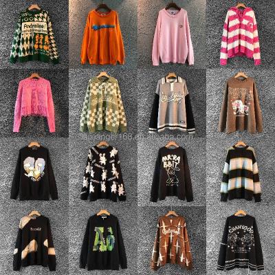 China Cheap wholesale women's sweaters anti-shrink clearance large size women's warm shirts sweater casual Korean version for sale