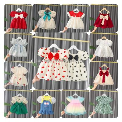 China wholesale 2023 New Children's Princess Anti-wrinkle Children's Summer Dress Butterfly Gauze Skirt Cheap for sale