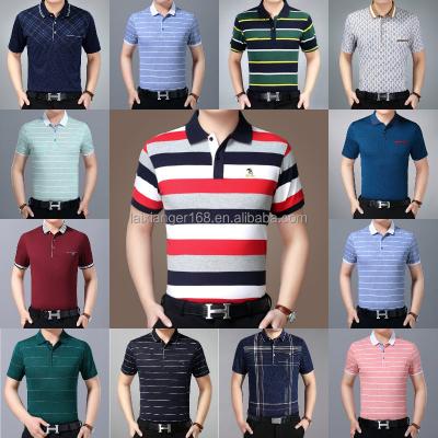 China New Design Anti-wrinkle 22023 Clothing Men's Cotton T-shirt Sports Shirt Low Price Short Wholesale Men's O-neck Sleeve Polo Shirt for sale