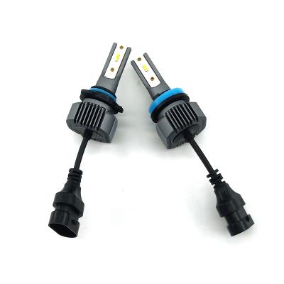 China Super bright hiqh automotive parts automobile fanless quality h4 h7 h11 V1 led headlight for sale