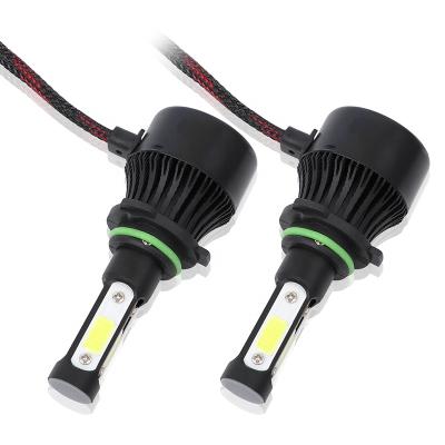 China Automotive led headlight X7 4sides cob h13 H4 chip led waterproof led headlight 9007 electrical system auto car lighting accessories for sale