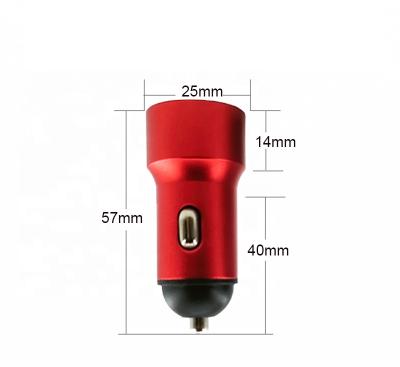 China Car QC Car Charger 12v-24v 4.5A Output Dual USB Car Charging Adapter For iPhone For Samsung For iPhone for sale