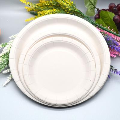 China Minimalist Amazon Success Material Paper Plates Tableware Sets Dishes And Compostable Dishes for sale