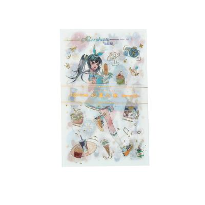 China Cute Series Waterproof Cute Planner Generation Girl Scrapbooking Stickers Kawaii Diary Stationery Decorative Sticker for sale