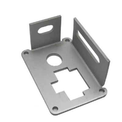 China Manufacturing Equipment OEM Sheet Metal Stamping CNC Machining Aluminum Wall Mount Bracket for sale