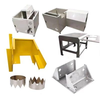 China Aluminum / Brass / Stainless Steel / Laser CNC OEM Precision Aluminum Stainless Steel Copper / Steel Cutting Service Stamped Custom Sheet Metal Bending Parts for sale