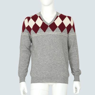 China Anti-wrinkle 2022 autumn new fashion 90% wool 10% cashmere designers casual cashmere sweater men for sale