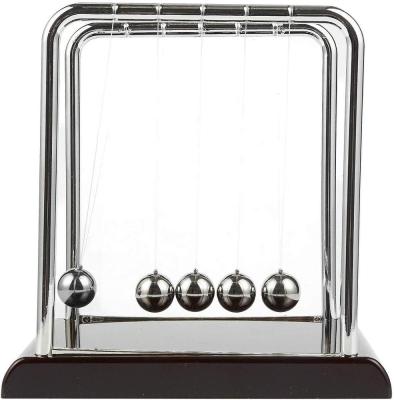 China China Engraved Logo Newton Pendulum Ball Newton Cradle Balance Ball Newton Cradle for sale