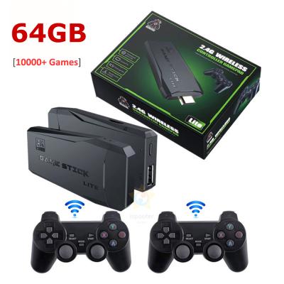 China With USB 3500/10000 Mini Wireless Video Game Console Stick Wireless Controller 4K M8 Handheld Player Built-in Game HD TV Out Retro Handheld Video for sale