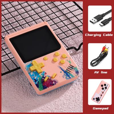 China New G50 3Inch Macaron Fashionable Handheld TV Plug Game Player Directly Supp 500 In 1 Game Consoles Handheld TV Consoles Connection Cheap Game Consoles for sale