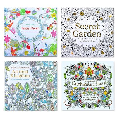 China paper & Cardboard 2021 hot sale price adult cheap kids coloring books printing kids cartoon custom drawing book for sale