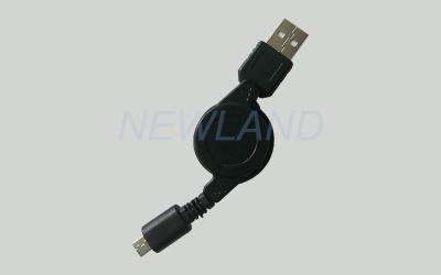 China Cable el 10ft micro retractable del cargador USB, cable de datos micro largo de la carga por USB en venta