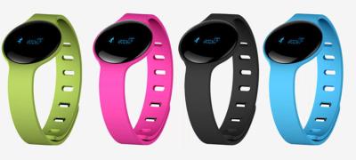 China Pulsera de los deportes de Bluetooth del brazalete del polímero de litio, pulseras de Smart del ejercicio del multicolor en venta