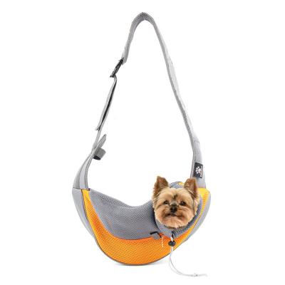 China Viable Manufacturers Wholesale Portable Pet Travel Carrier Sling Cages Breathable Dogs Carrier Small Pet Carrier for sale