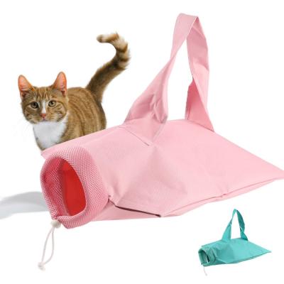 China Viable New Cat Nail Clipper Bag Universal Cat Bag Feeding Beauty Medicine Injection Pet Restraint for sale