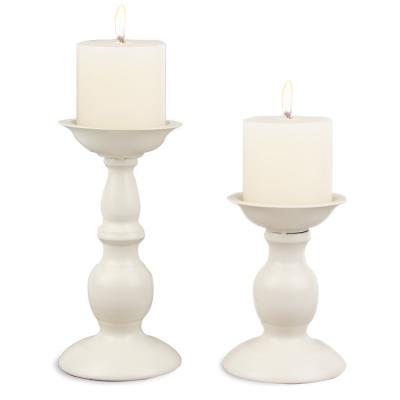 China Wholesale Classic Vintage Pillar Candle Holder Home Decoration Decorative Candle Holder Factory Customized for sale