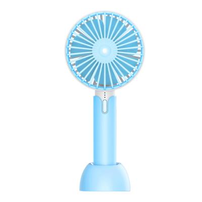 China Wholesale Hot Sale Portable Rechargeable Handheld Fan Usb Air Cooler Fan Small Charging 5v 4.5w 3speeds Mini Portable Fan for sale