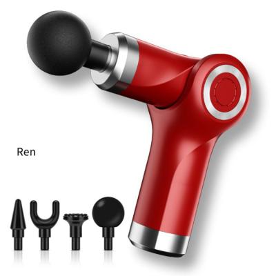 China Hot Selling Mini Electric Wireless Body Deep Tissue Full Body Massager Sports Fascia Gun Muscle Multiple Gears Mini Massage Gun for sale