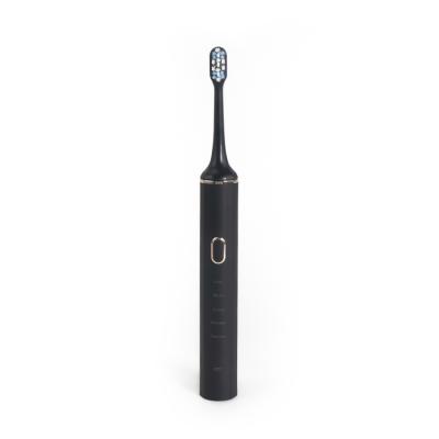 China Hot Selling Battery Powered Logo Led Light Toothbrush Teeth Custom Whitening Rechargeable Tooth Brus Electric Rotating Sonic Electric Toothbrush for sale