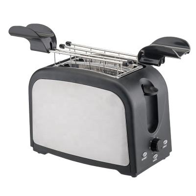 China Easy Operate 220V Toast Toast Toast Hot Sale Stainless Steel Breakfast Toaster Machine Mini Household Hot Toaster Bread Breakfast Maker for sale