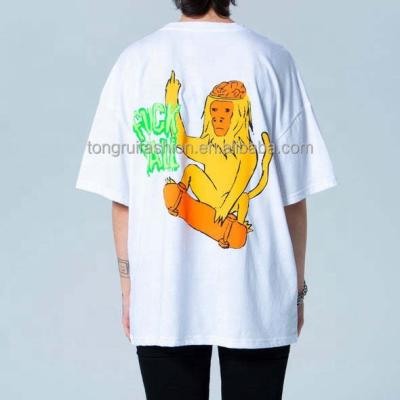 China Custom St Patrick's Day Four Leaf Clover Leaf Logo 100% Simple Logo T-Shirts Tong Rui F8CK Anti Wrinkle Howl Clover Leaf T-Shirts for sale