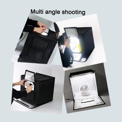 China Easy Assembl Foldable Lightweight Soft Box For Camera Shoot Photo Photography Led Studio Light Box for sale