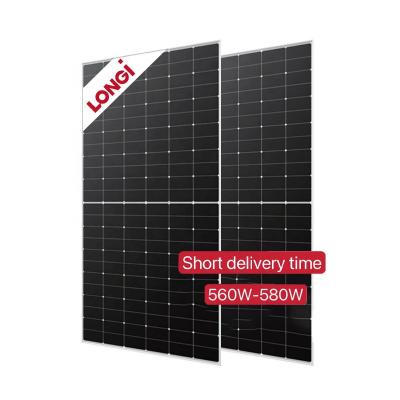 China House Roofing System/Solar Panel System/Pum LR5-72HTH 560w 565w 570w 575w 580w Longi Himo 6 Modules Europe Longi Solar Bifacial Solar Panel 550w 550w Longi Solar Panel for sale