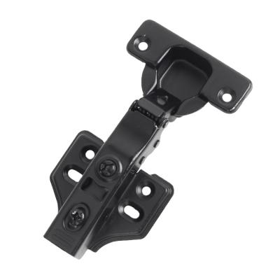 China Modern Black Furniture Hinges OEM Factories Premium Soft Close End Hinges Sideboard for sale