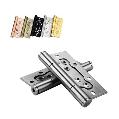 China GORGEOUS Modern Stainless Steel Adjustable Self Closing Spring Hinge Door 4 Inch Automatic Butterfly Door Closer Hinge for sale