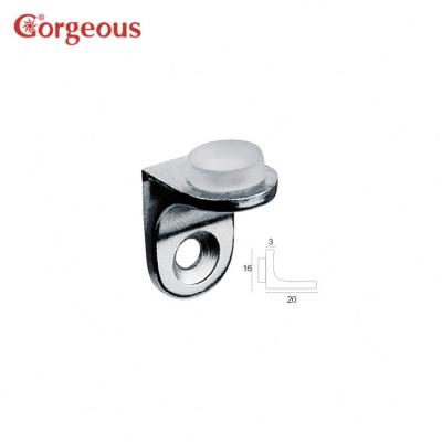 China Durable Gorgeous Hardware Plastic Shelf Support Use For Glass Hardware For Glass Shelf Support for sale