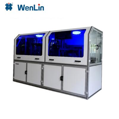 China Full Automatic Plastic Card Punching Machine PVC ID Card Slitter Smart Card Cutter Punch Machine for sale