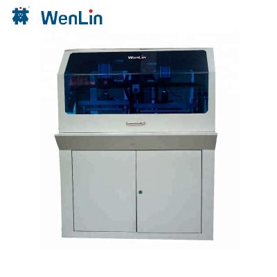 China Automatic A4 Sheet PVC Card Punching Machine PVC ID Card Slitter Smart Card Cutter Machine for sale