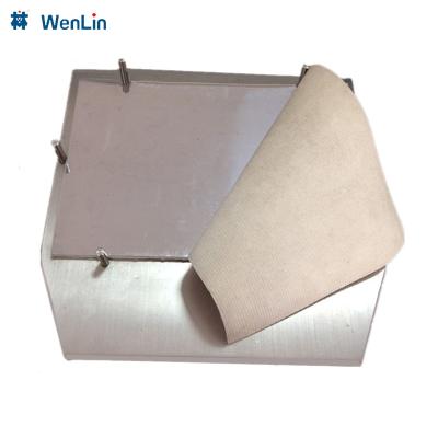 China Used for Custom Felt Silicone Card Laminator Wool A4 Hot Press Steel Plate Pad Pad for PVC Card Lamination for sale