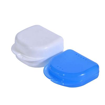 China Plastic Mouthguard Box Teeth Whitening Dental Retainer Mouthguard Box for sale