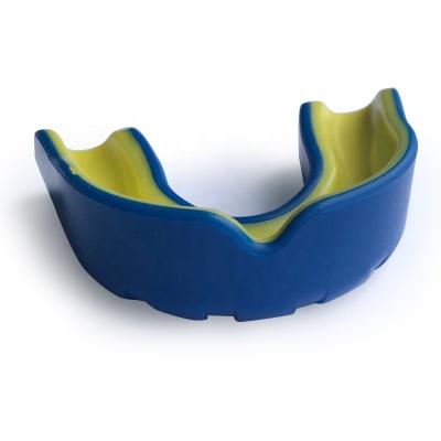 China Custom EVA Ad Modable EVA Rubber Mouth Guard Sports Boxing Football Mouthguard for sale