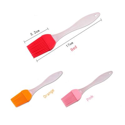 China Recyclable Premium Professional Oil Pastry Brush Dessert BBQ Silicone Baking Brush for sale