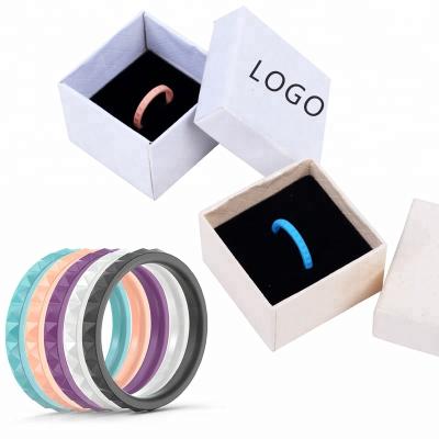 China Fashion Silicone Wedding Band Sport Wedding Ring Ring for sale