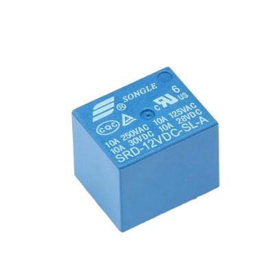 China SRD-12VDC-SL-C 12VDC 5Pin SPDT 1 FORM C 10A RELAY SRD-12VDC-SL-C for sale