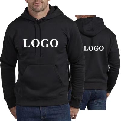 China High Quality Custom Made Men's Simple Logo Sweater Of Hoodies Breathable Breathable Sweatshirts Embroidery for sale