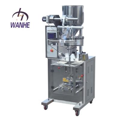 China WANHE Food Automatic Small Vertical Form Machine Small Peanut Beans Cashew Nuts Popcorn Cereal Filling Sealing Packing Machine for sale