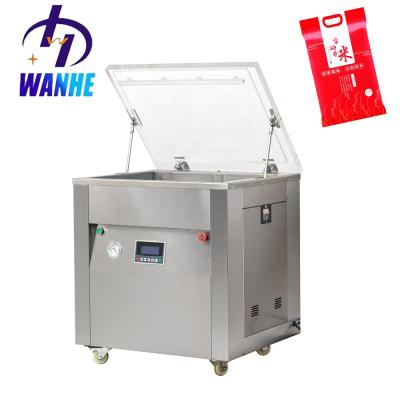 China WANHE Food Bean Tea Bean Brick Shape Vacuum Sealer Machine 5kg 10kg Rice Vacuum Sealer Vacuum Packing Machine for sale