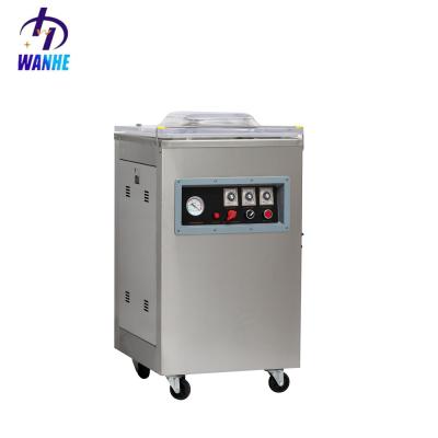 China Wanhe DZ-400/2H Mechanical Commercial Food/Single-Chamber Vacuum Panel Chamber Food Vacuum Sealer Packing Machine for sale