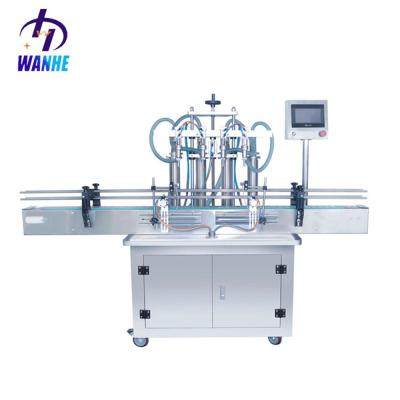 China HZGY500-4D Automatic Food Liquid Juice Milk Water Bottle Beverage Packing Filling Machine for sale