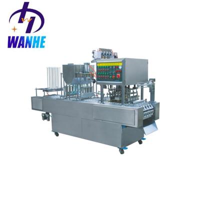 China Automatic Beverage Cup Filling And Sealing Machine For Sale for sale