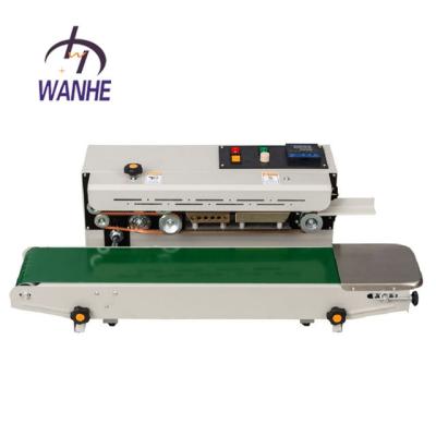 China FR-800 Products Strip Food Plastic Paper Bag Automatic Continuous Heat Seal Sealing Machine Plastic Bags for sale